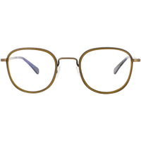 Harry Lary Unisex Eyeglasses - Black/Bronze Acetate/Metal Square Frame | PHONY 2256 ,