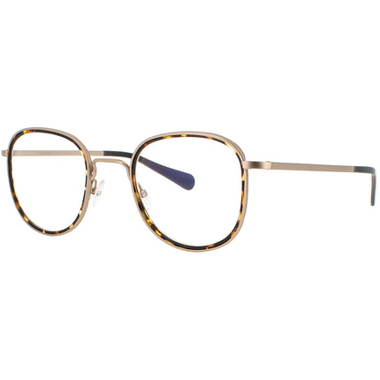 Harry Lary Unisex Eyeglasses - Gold/Tortoise Acetate/Metal Square Frame | PHONY 724 ,
