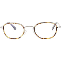 Harry Lary Unisex Eyeglasses - Silver/Tortoise Acetate/Metal Rectangular | POKY 911 ,