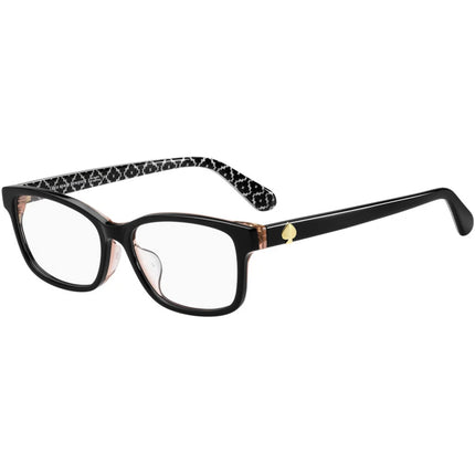 Kate Spade Women's Eyeglasses - Black Plastic Full Rim Square Frame | KARIANE/F 3H2 ,