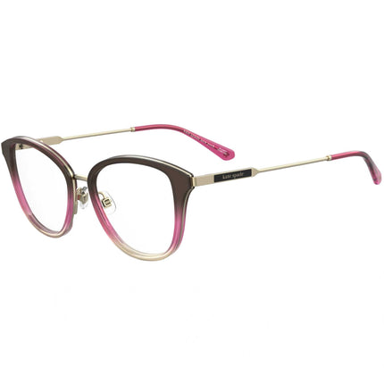 Kate Spade Women's Eyeglasses - Brown Shaded Pink Full Rim Cat Eye | HALLIE/G 59I ,