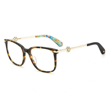 Kate Spade Women's Eyeglasses - Havana Acetate/Metal Full Rim Square Frame | ILANA 086 ,