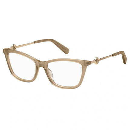 Marc Jacobs Women's Eyeglasses - Beige/Taupe Acetate Cat Eye Frame | MARC 655 10A ,