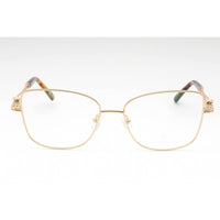 Charriol Women's Eyeglasses - Shiny Gold/Tortoise Metal Cat Eye Frame | PC71059 C01 ,