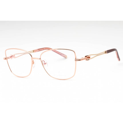 Charriol Women's Eyeglasses - Shiny Pink Gold/Gold Burgundy Metal Frame | PC71059 C03 ,