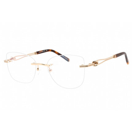 Charriol Women's Eyeglasses - Shiny Gold/Tortoise Metal Cat Eye Frame | PC71061 C01 ,