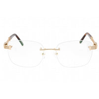Charriol Women's Eyeglasses - Shiny Gold/Tortoise Metal Rimless Frame | PC71065 C01 ,