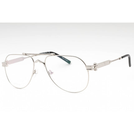 Charriol Men's Eyeglasses - Shiny Silver Metal Aviator Full Rim Frame | PC75105 C02 ,