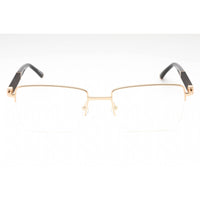 Charriol Men's Eyeglasses - Shiny Gold Black Metal Rectangular Frame | PC75108 C03 ,