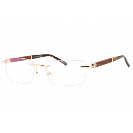 Charriol Men's Eyeglasses - Shiny Gold/Tortoise Metal Rectangular Frame | PC75109 C01 ,