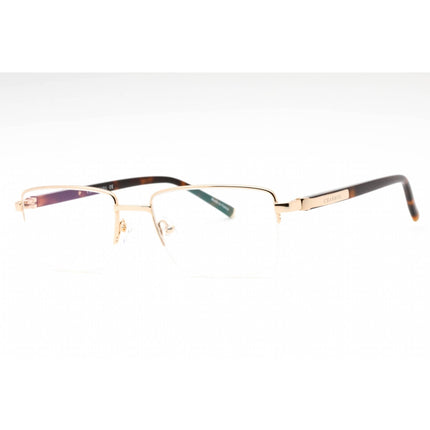 Charriol Men's Eyeglasses - Shiny Gold/Tortoise Metal Rectangular Frame | PC75111 C01 ,