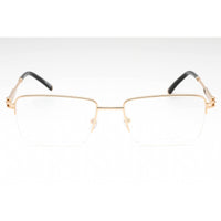 Charriol Men's Eyeglasses - Shiny Gold/Black Metal Rectangular Frame | PC75114 C03 ,