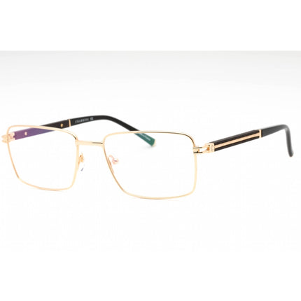 Charriol Women's Eyeglasses - Shiny Gold/Black Metal Rectangular Frame | PC75116 C03 ,