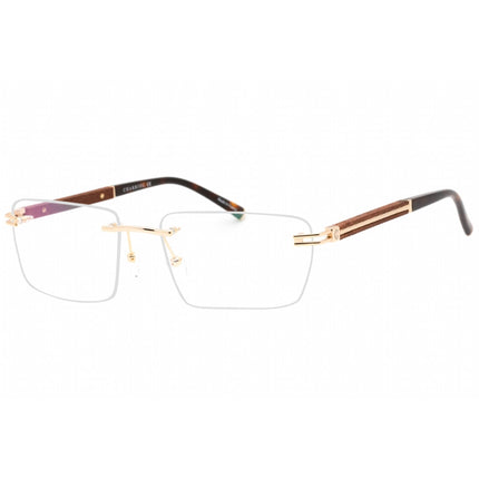 Charriol Men's Eyeglasses - Shiny Gold/Tortoise Metal Rectangular Frame | PC75118 C01 ,
