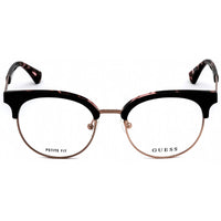 Guess Women's Eyeglasses - Black/Other Metal Round Shape Full Rim Frame | GU2744 005 ,