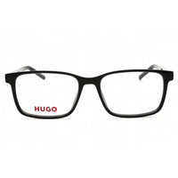 Hugo Men's Eyeglasses - Black Plastic Square Shape Full Rim Frame | HG 1163 0807 00 ,