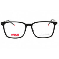 Hugo Men's Eyeglasses - Black Plastic Square Shape Full Rim Frame | HG 1225 0807 00 ,