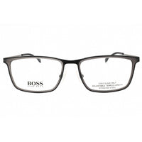 Hugo Boss Men's Eyeglasses - Matte Grey Black Rectangular Frame | BOSS 1242 0WCN 00 ,