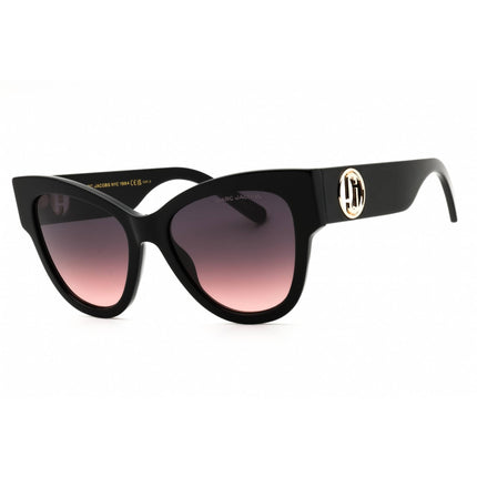Marc Jacobs Women's Sunglasses - Black Plastic Cat Eye Frame | MARC 697/S 0807 FF ,