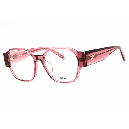 MCM Women's Eyeglasses - Shiny Light Pink Plastic Round Full Rim Frame | MW5008-D 072 ,
