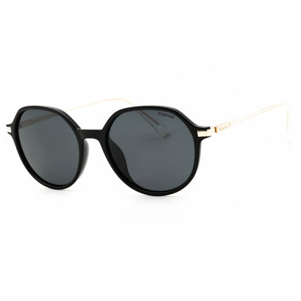 Polaroid Core Women's Sunglasses - Black Metal Round Frame | PLD 4149/G/S/X 0807 M9 ,