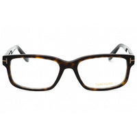 Tom Ford Men's Eyeglasses - Dark Havana Acetate Rectangular Full Rim | FT5313 052 ,