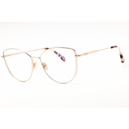 Tom Ford Women's Eyeglasses - Rose Gold Metal Cat Eye Full Rim Frame | FT5667-B 028 ,