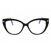 Tom Ford Women's Eyeglasses - Black/Other Acetate Cat Eye Full Rim | FT5673-B 005 ,