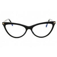 Tom Ford Women's Eyeglasses - Shiny Black Acetate Cat Eye Full Rim | FT5896-B 001 ,