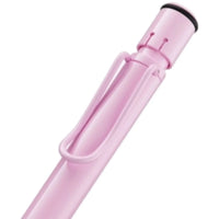 Lamy Mechanical Pencil - Safari Light Rose Resin 0.5 mm Lead Ergonomic Grip | L1D2LR ,