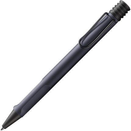 Lamy Ballpoint Pen - Safari Steel Black ABS Plastic with Ergonomic Grip | L2E2SBK ,