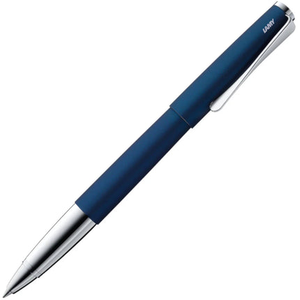 Lamy Rollerball Pen - Studio Imperial Blue Lacquer with Chrome-Plated Grip | L367IB ,