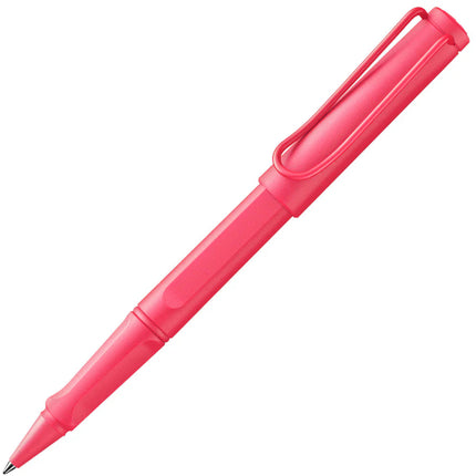 Lamy Rollerball Pen - Safari Sunset Coral ABS Plastic with Ergonomic Grip | L3B0SUN ,