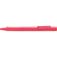 Lamy Rollerball Pen - Safari Sunset Coral ABS Plastic with Ergonomic Grip | L3B0SUN ,