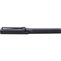 Lamy Rollerball Pen - Safari Steel Black ABS Plastic with Ergonomic Grip | L3E2SBK ,