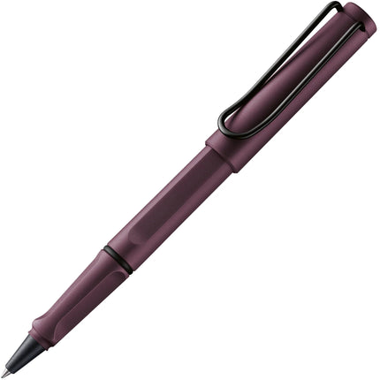 Lamy Rollerball Pen - Safari Scarlet ABS Plastic Barrel with Ergonomic Grip | L3E3SCA ,