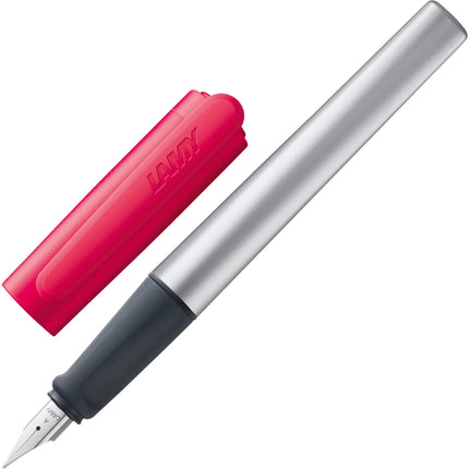 Lamy Fountain Pen - Nexx Crimson Aluminium Finish Barrel Left-Handed Nib | L63CRLH ,