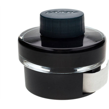 Lamy Ink Bottle - T52 for Fountain Pen with Blotting Paper, Petrol, 50ml | LT52PET ,