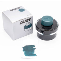 Lamy Ink Bottle - T52 for Fountain Pen with Blotting Paper, Petrol, 50ml | LT52PET ,