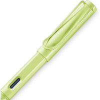 Lamy Fountain Pen - Safari Plastic Ergonomic Grip, Spring Green | L0D0SG ,