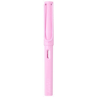 Lamy Fountain Pen - Safari Plastic Ergonomic Grip, Light Rose | L0D2LR ,