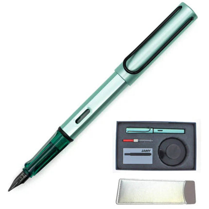 Lamy Gift Set - Al-Star Mint Nib Fountain Pen and Bottled Ink | LNGSIAMT ,