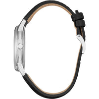 Citizen Men's Watch - Classic Eco-Drive Blue Dial Black Leather Strap | AW1780-09L ,