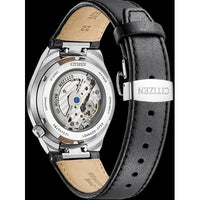 Citizen Men's Watch - Tsuyosa Automatic Analog Grey Dial Black Leather | NK5010-01H ,