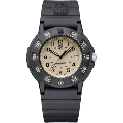 Luminox Men's Watch - Navy SEAL Quartz Sand Dial Black Rubber Strap | XS.CZ10.EVO ,