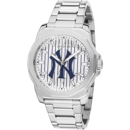 Invicta Men's Watch - Speedway New York Edition Silver Tone Dial Bracelet | 49859 ,