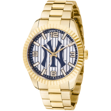Invicta Men's Watch - Specialty New York Edition Quartz Yellow Gold Bracelet | 49864 ,