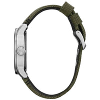 Citizen Men's Watch - Military Eco-Drive Black Dial Green Strap | BM8570-09E ,