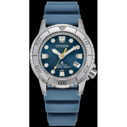 Citizen Women's Watch - Promaster Dive Blue Dial Polyurethane Strap | EO2027-09L ,