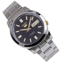 Seiko Men's Watch - Seiko 5 Automatic Black Dial Stainless Steel Bracelet | SNKK17K1 ,
